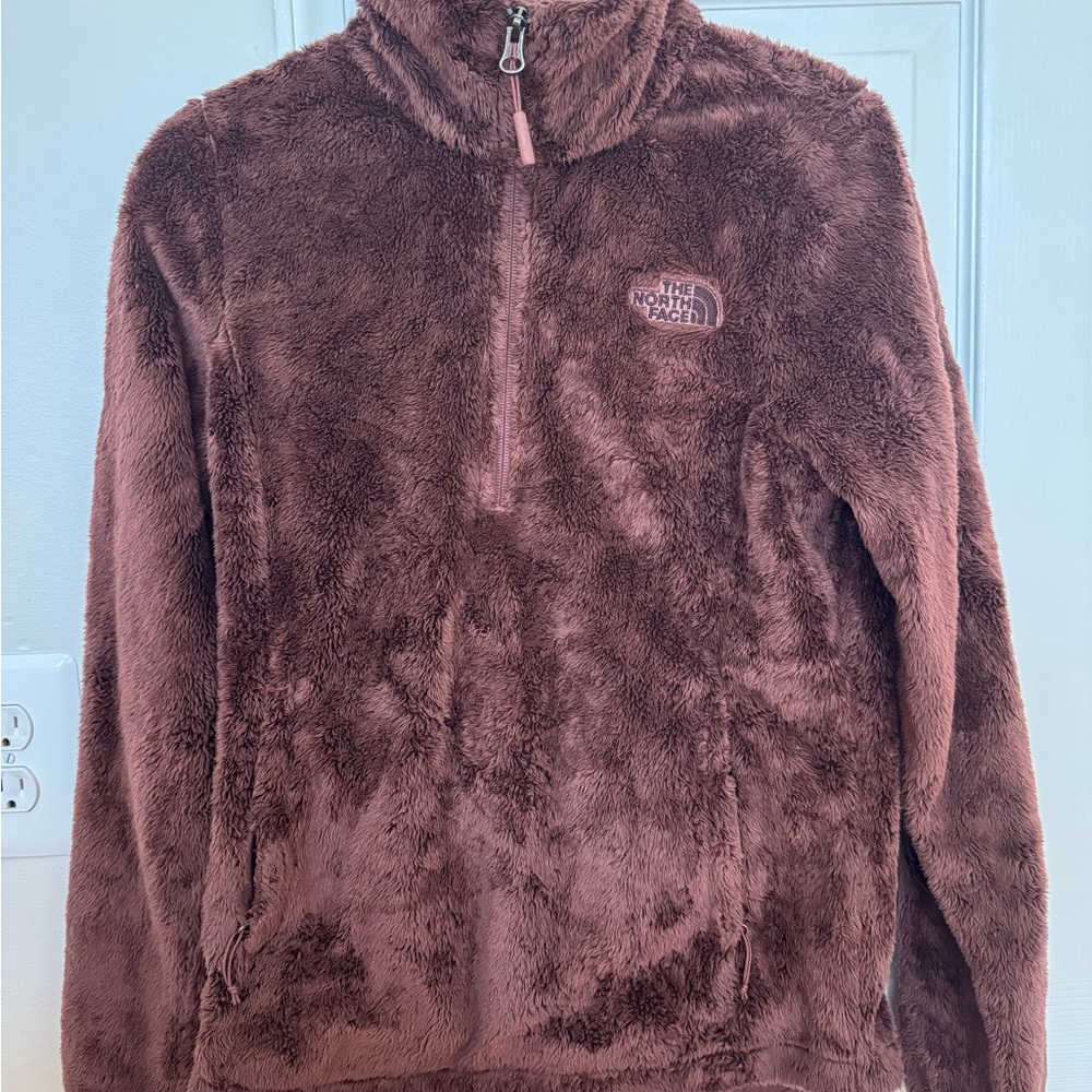 The North Face Plush Brown Fleece Jacket